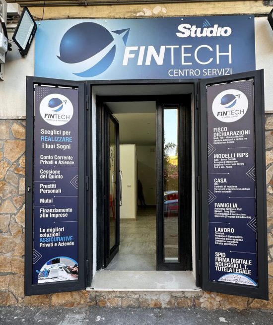 Esterno ufficio FINtech Napoli